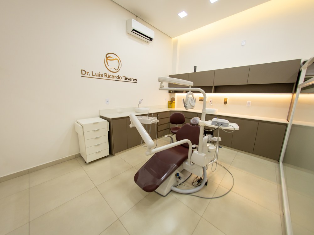 Sala clínica do consultório em Campos Gerais